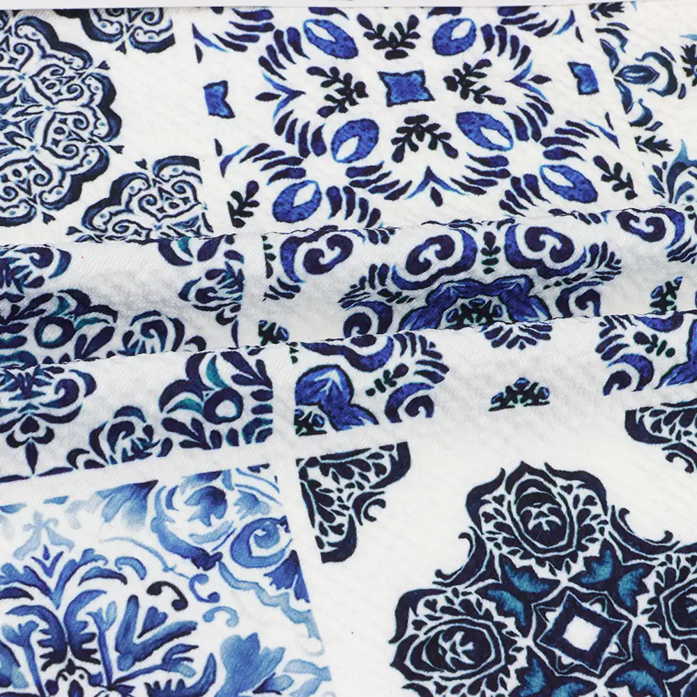 China Fabric  Polyester Imitation Cotton Fabric Synthetic Woven Fabric Polyester printing color buy from China wholesaler bulk order at wholesale price free worldwide shipping Alibaba