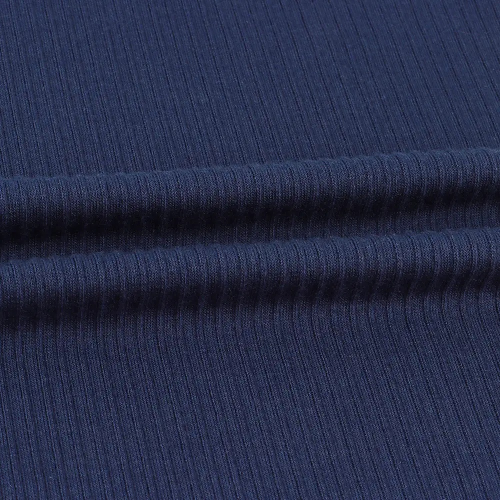 China Fabric for Blazer,Suit Trouser,Waistcoat Ponte Roma Knit Fabric Polyester Rayon Spandex Blue color buy from China wholesaler bulk order at wholesale price free worldwide shipping Alibaba