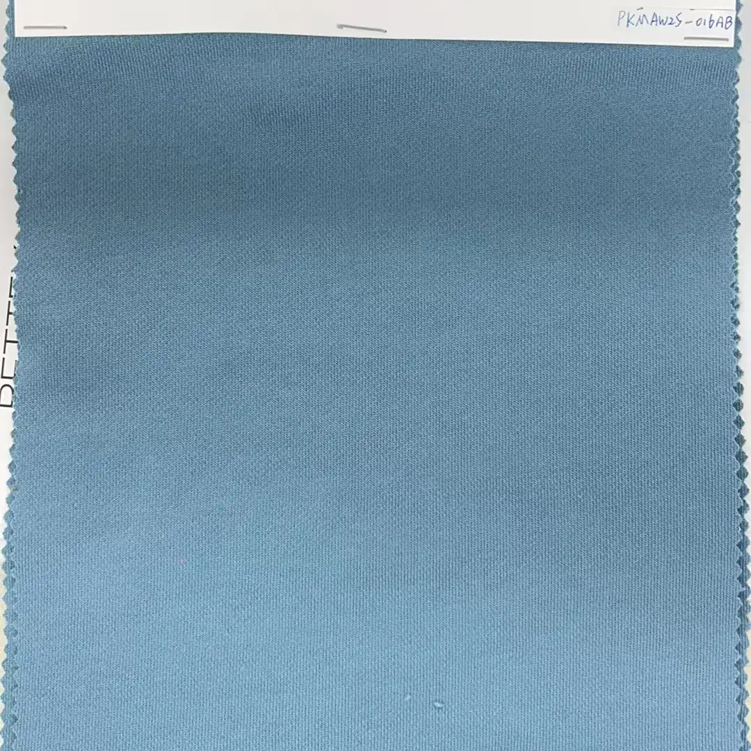 China Fabric  French Terry Knit Fabric Blue color buy in China wholesaler bulk order at wholesale price free worldwide shipping Alibaba