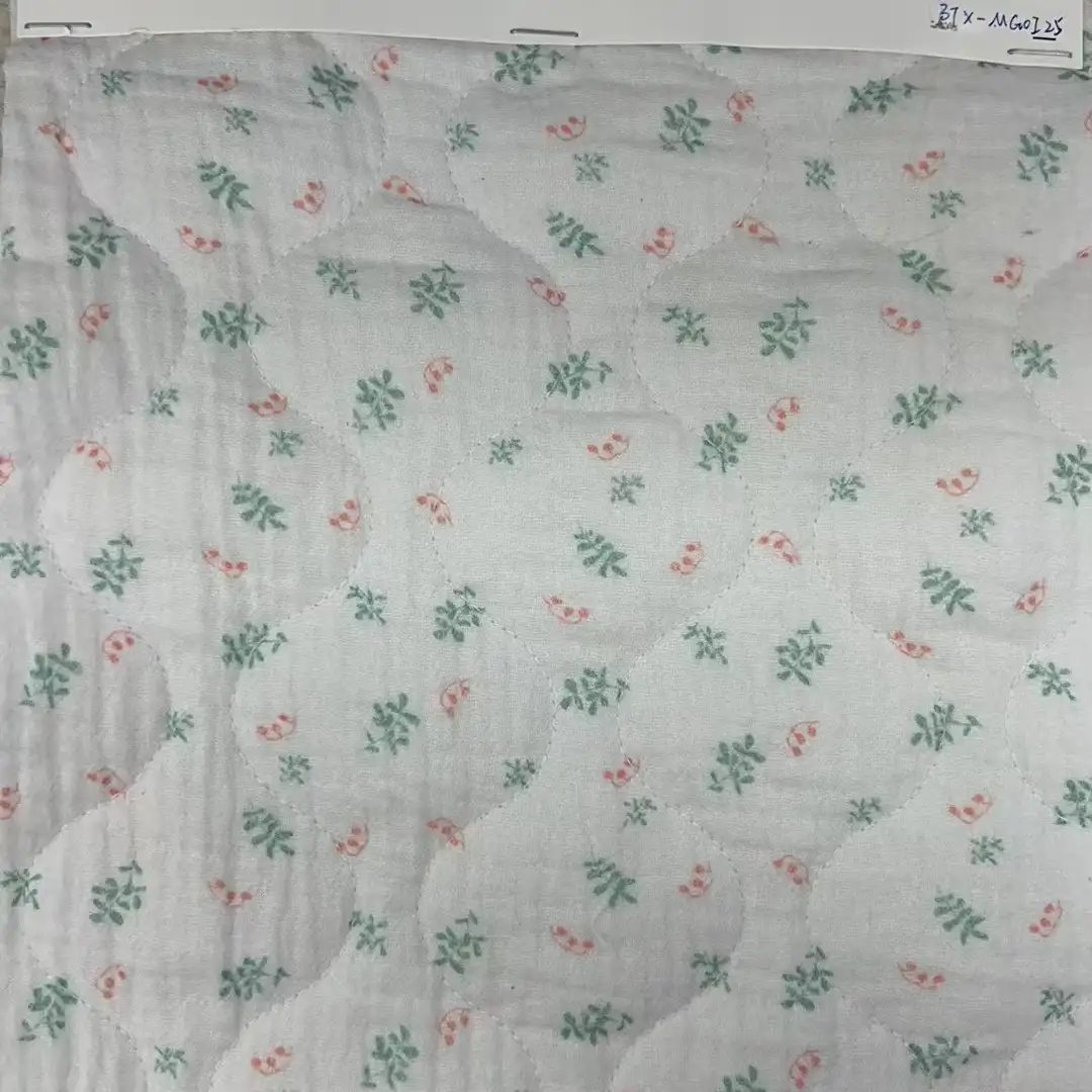 China Fabric  Cotton YD Double Layer Crepe Gauze Natural Woven Fabric printing color buy in China wholesaler bulk order at wholesale price free worldwide shipping Alibaba