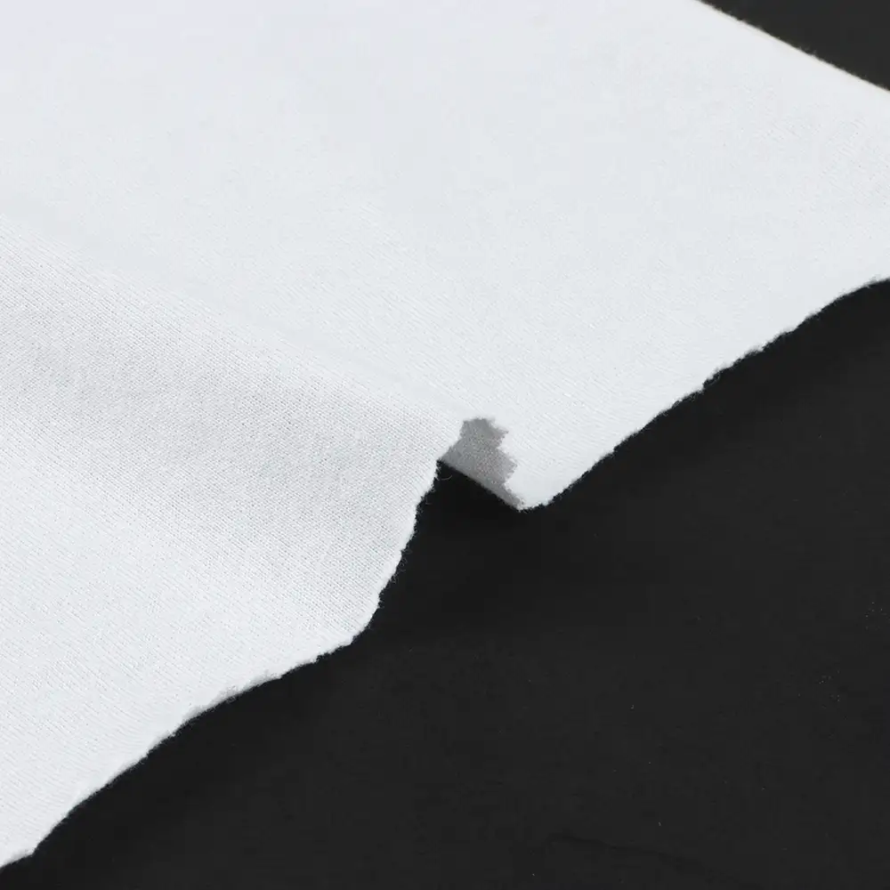 China Fabric  Single Jersey Knit Fabric Cotton White color buy from China wholesaler bulk order at wholesale price free worldwide shipping Alibaba