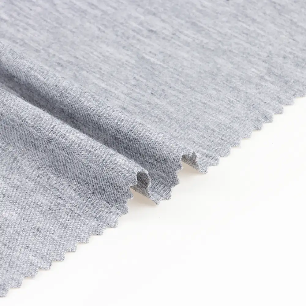 China Fabric for T-Shirt,Pajamas,Loungewear,Yoga Pants,Tracksuits Single Jersey Knit Fabric Rayon Spandex Grey color buy from China wholesaler bulk order at wholesale price free worldwide shipping Alibaba