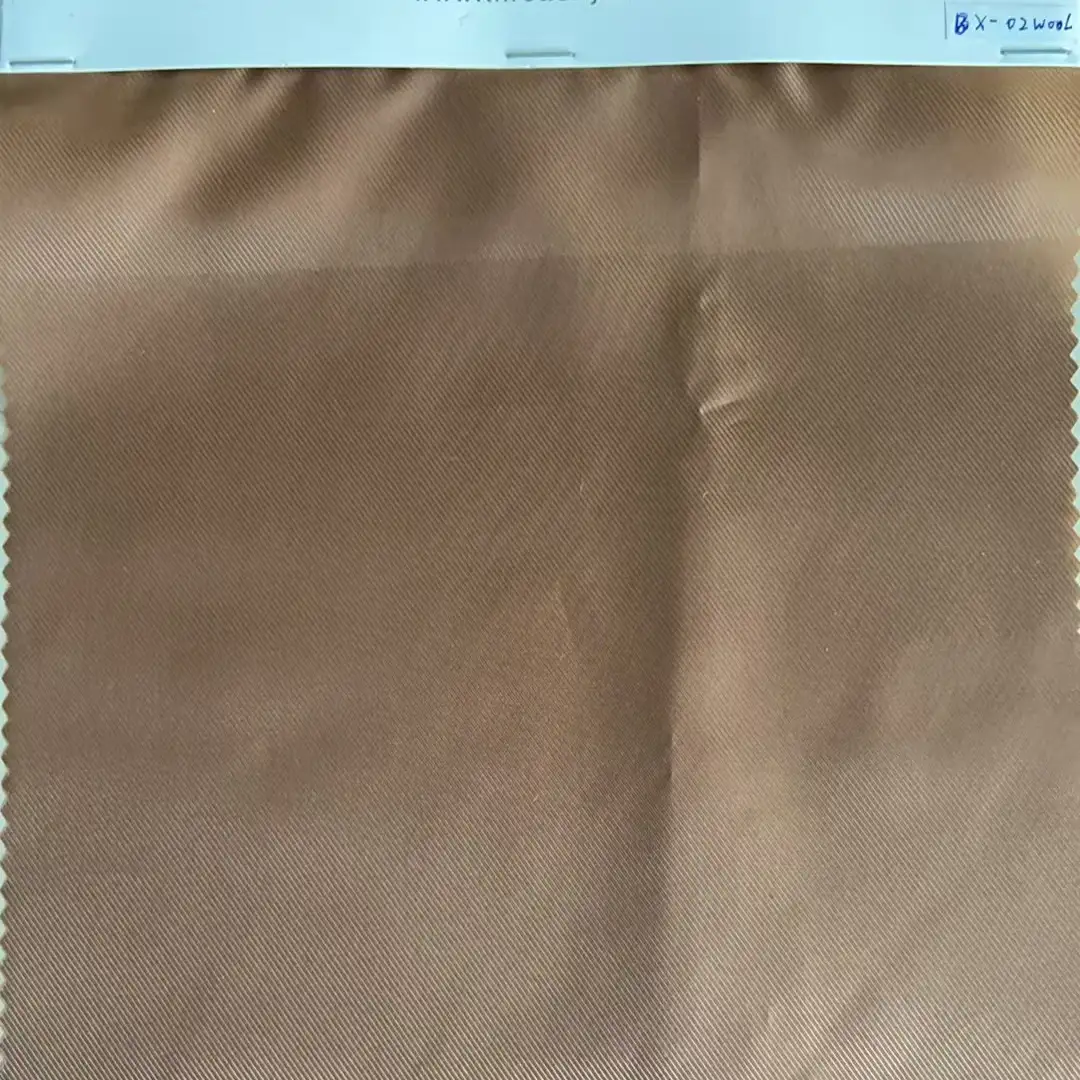 China Fabric  Polyester Taffeta Synthetic Woven Fabric Brown color buy in China wholesaler bulk order at wholesale price free worldwide shipping Alibaba