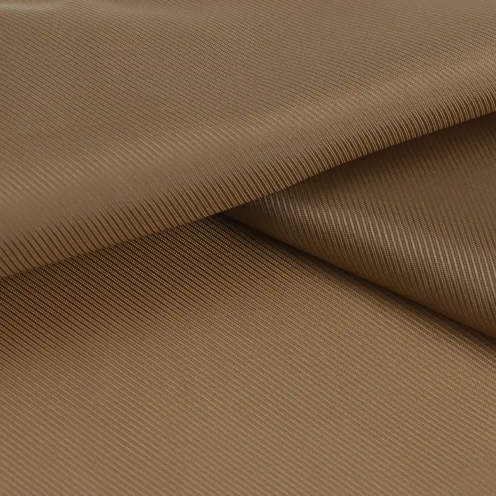 China Fabric for Trench Coat Polyester Taffeta Synthetic Woven Fabric Polyester Brown color buy from China wholesaler bulk order at wholesale price free worldwide shipping Alibaba