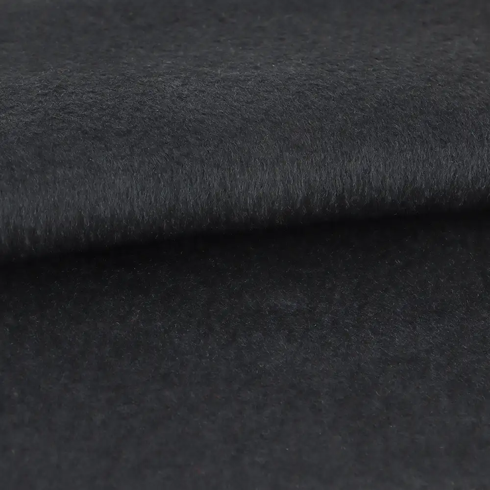 China Fabric  Knit Woolen Fabric Woolen Wool Polyester Chemical Fiber Black color buy from China wholesaler bulk order at wholesale price free worldwide shipping Alibaba