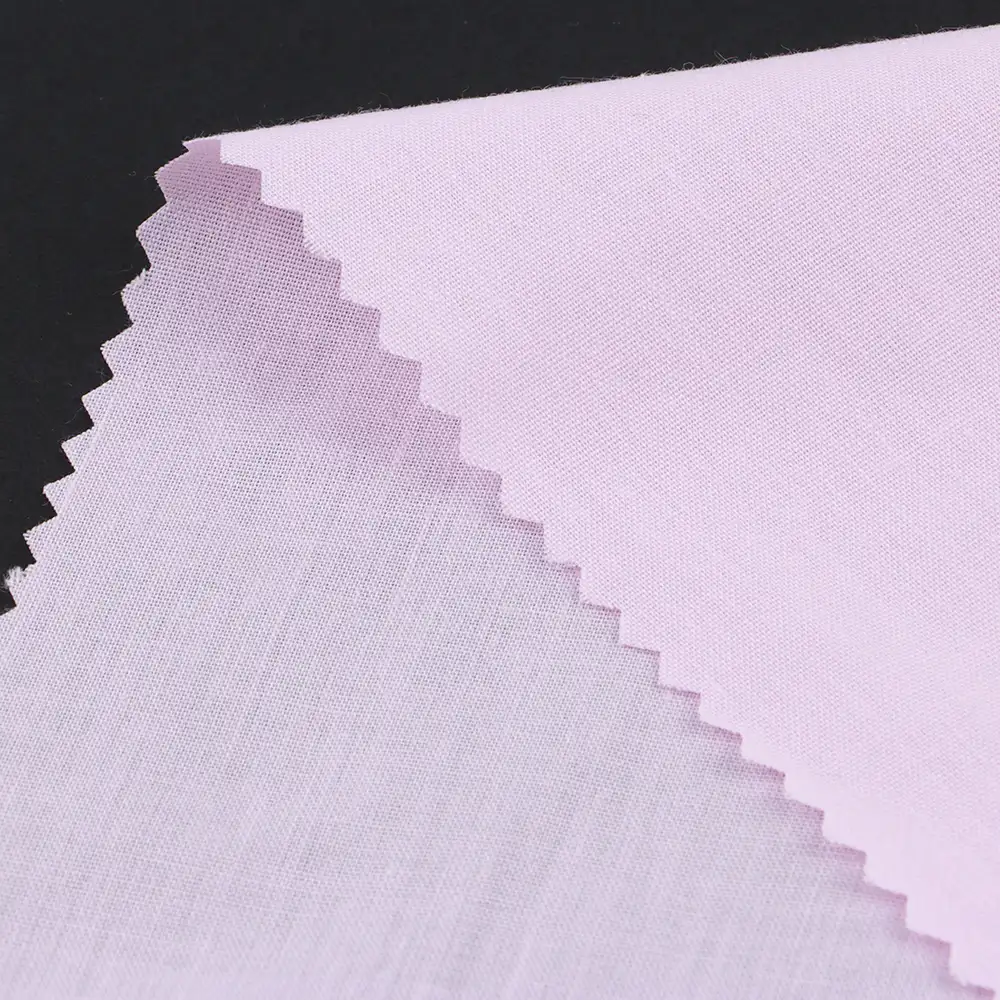 China Fabric for Blouse,Skirt,Crop Top Cotton Plain Natural Woven Fabric Cotton Pink color buy from China wholesaler bulk order at wholesale price free worldwide shipping Alibaba