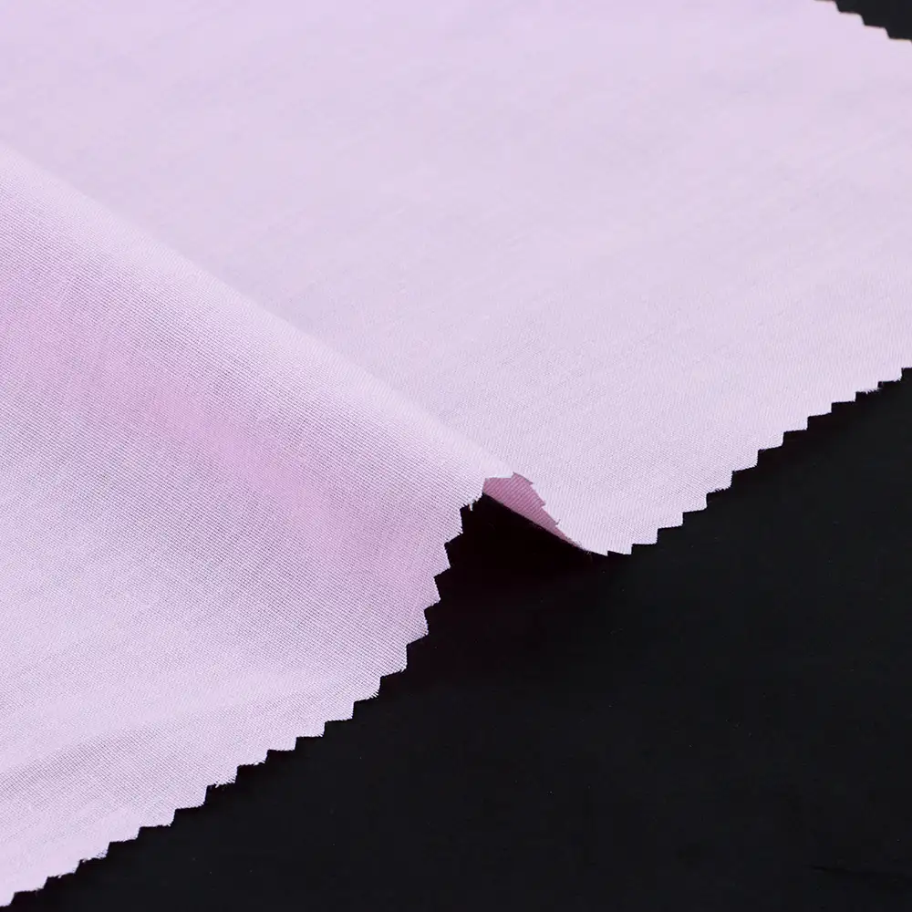 China Fabric for Blouse,Skirt,Crop Top Cotton Plain Natural Woven Fabric Cotton Pink color buy from China wholesaler bulk order at wholesale price free worldwide shipping Alibaba