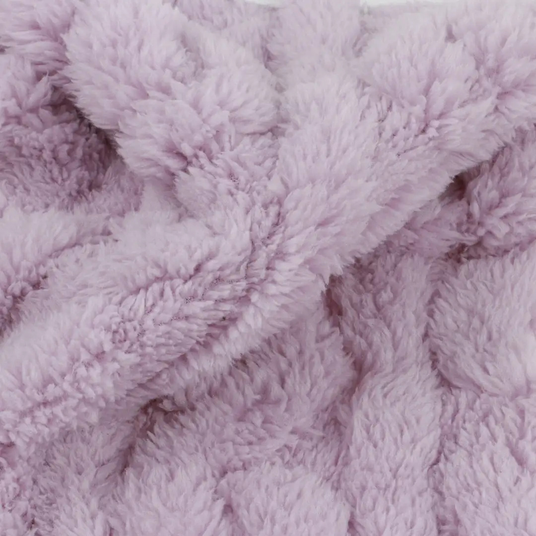 China Fabric for Loungewear,Pajamas,Hoodie Coral Fleece Knit Fabric Polyester Purple color buy from China wholesaler bulk order at wholesale price free worldwide shipping Alibaba