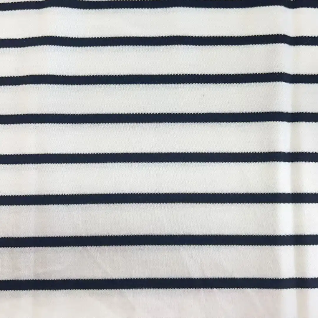 China Fabric  Interlock Knit Fabric Cotton Black and White color buy from China wholesaler bulk order at wholesale price free worldwide shipping Alibaba