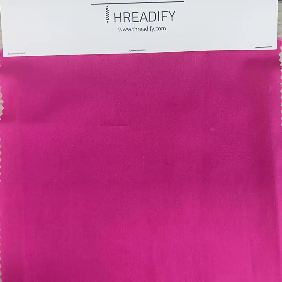 China Fabric  Cotton Poplin Natural Woven Fabric Cotton Pink color buy from China wholesaler bulk order at wholesale price free worldwide shipping Alibaba