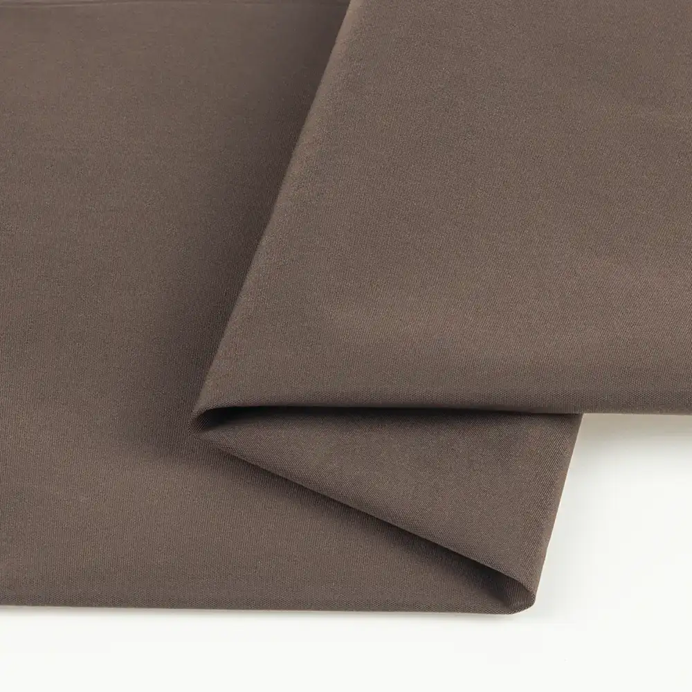 China Fabric  Polyester Pongee Synthetic Woven Fabric Polyester Brown color buy from China wholesaler bulk order at wholesale price free worldwide shipping Alibaba