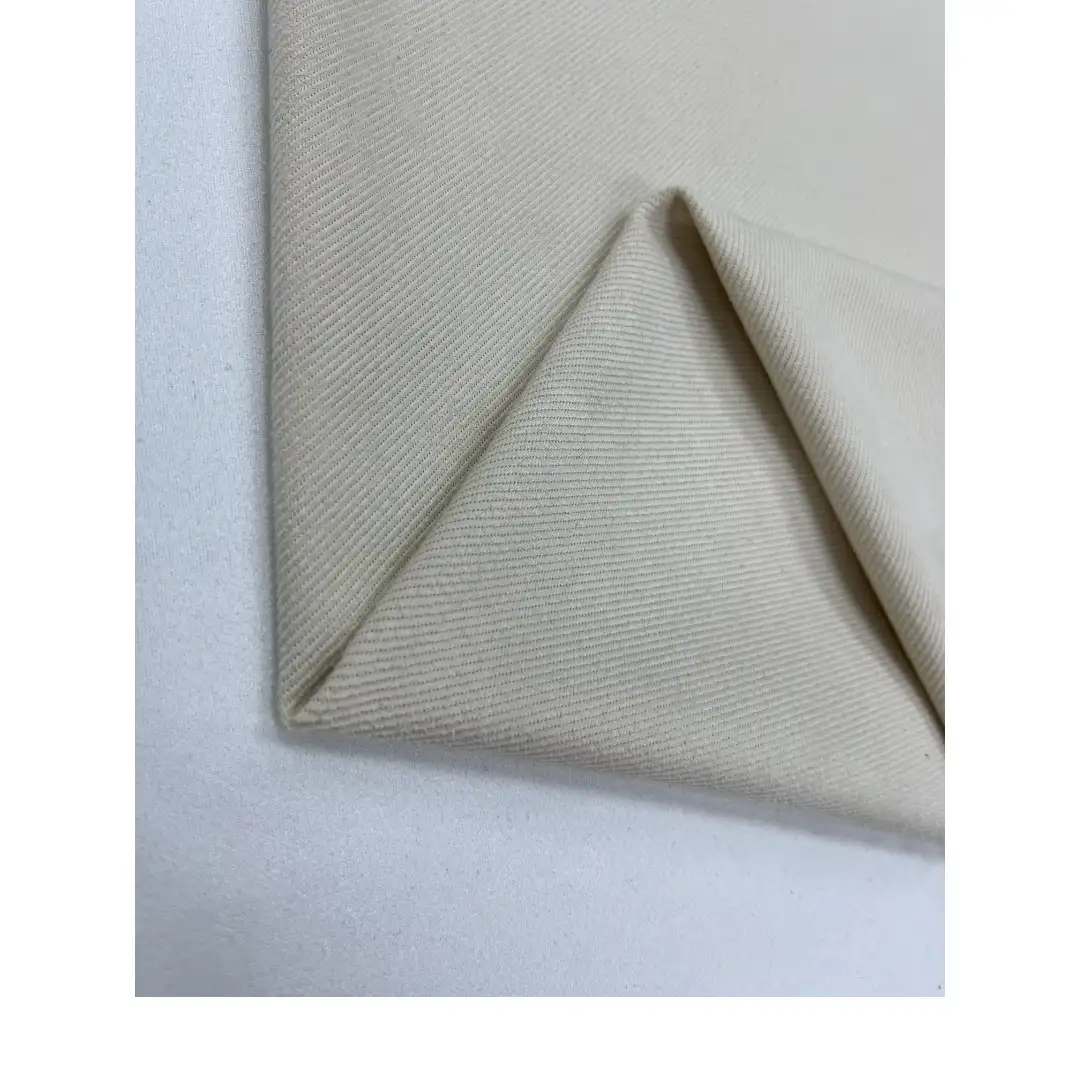 China Fabric  Weft Suede Knit Fabric 米白 color buy in China wholesaler bulk order at wholesale price free worldwide shipping Alibaba