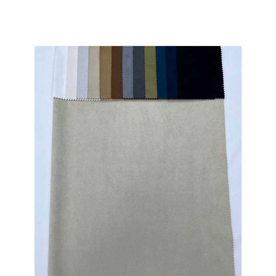 China Fabric  Weft Suede Knit Fabric 驼色 color buy in China wholesaler bulk order at wholesale price free worldwide shipping Alibaba