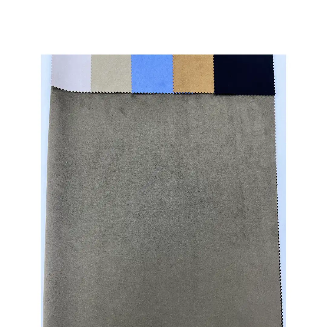 China Fabric  Weft Suede Knit Fabric 军绿 color buy in China wholesaler bulk order at wholesale price free worldwide shipping Alibaba