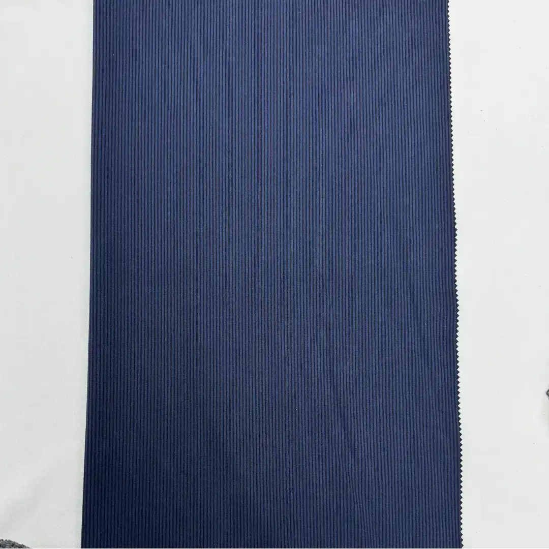 China Fabric  Weft Suede Knit Fabric Polyester Elastane 蓝色 color buy from China wholesaler bulk order at wholesale price free worldwide shipping Alibaba