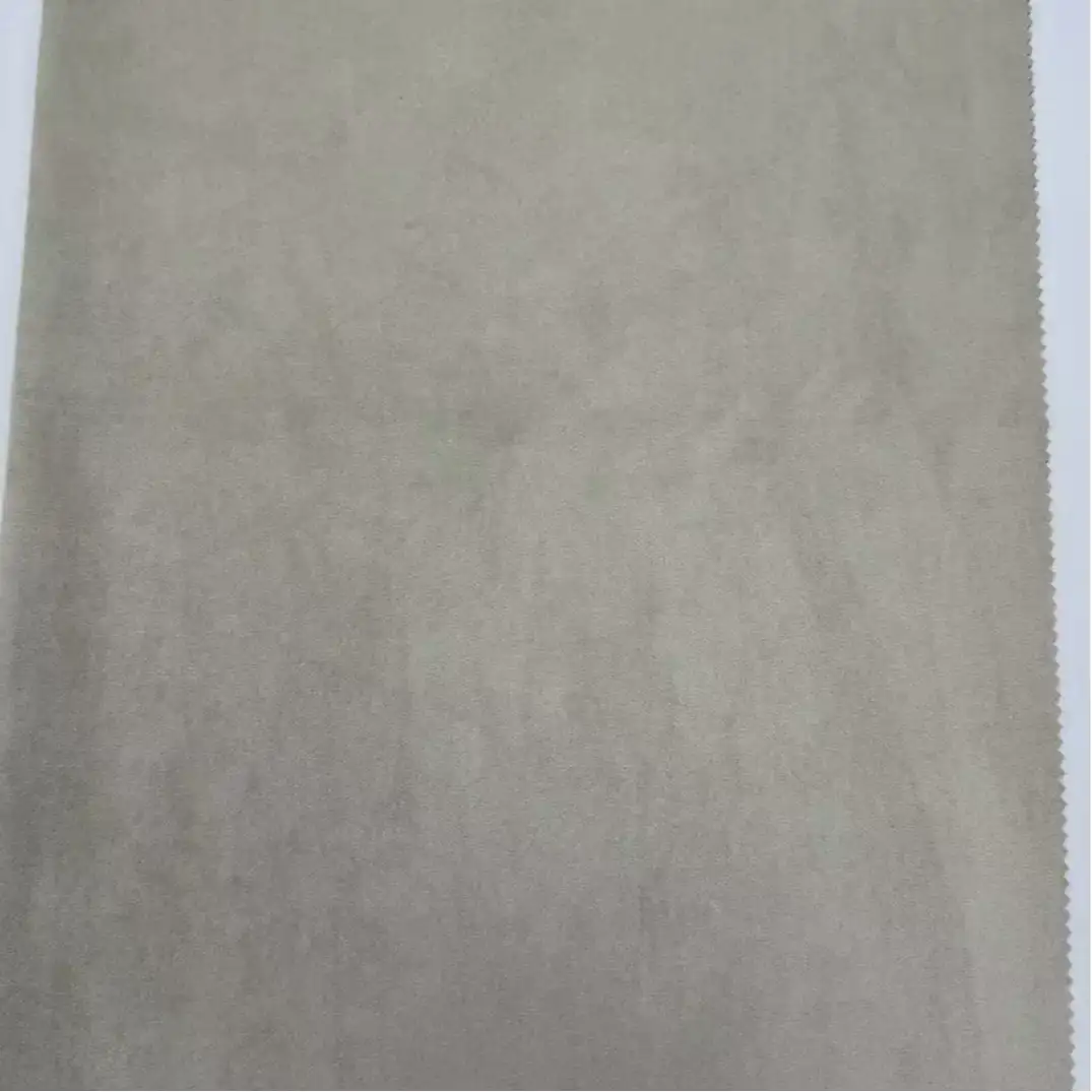 China Fabric for Jacket,Blazer Warp Suede Knit Fabric Polyester 米色 color buy from China wholesaler bulk order at wholesale price free worldwide shipping Alibaba