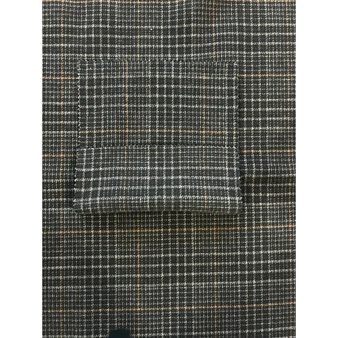 China Fabric  Woolen Tweed Woolen Chemical Fiber 深咖 color buy from China wholesaler bulk order at wholesale price free worldwide shipping Alibaba