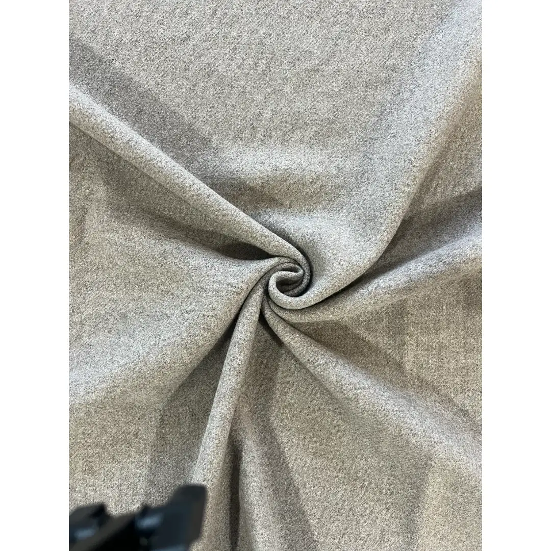 China Fabric  Woolen Twill Woolen Chemical Fiber 混米灰神州呢 color buy from China wholesaler bulk order at wholesale price free worldwide shipping Alibaba