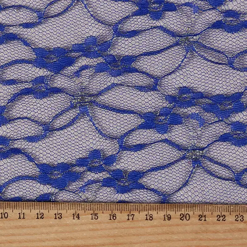 China Fabric for Shirt,Skirt Lace Knit Fabric Nylon Modal DarkBlue color buy from China wholesaler bulk order at wholesale price free worldwide shipping Alibaba