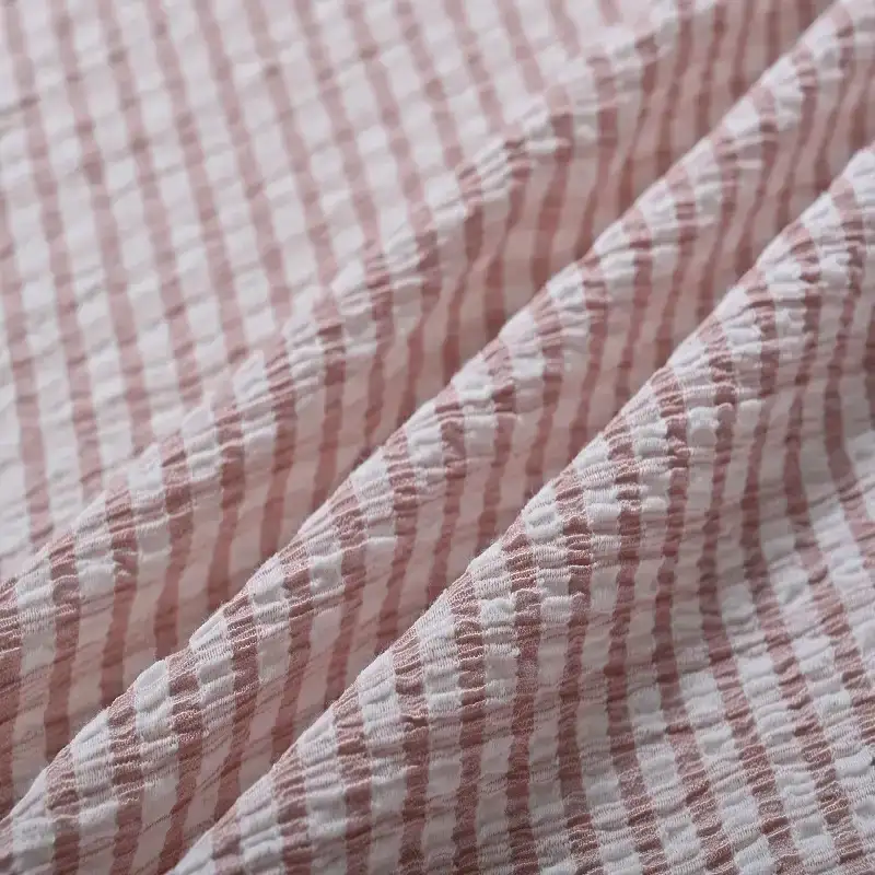 China Fabric for Shirt,Skirt Lace Knit Fabric Cotton Poly Check color buy from China wholesaler bulk order at wholesale price free worldwide shipping Alibaba