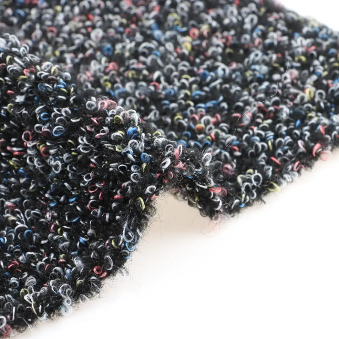 China Yarn for Shirt Long Sleeve Button (Sweater),Shirt Half Sleeve Zipper (Sweater) Boucle Yarn Fancy Yarn Polyester Acrylic Wool MIX color buy from China wholesaler bulk order at wholesale price free worldwide shipping Alibaba