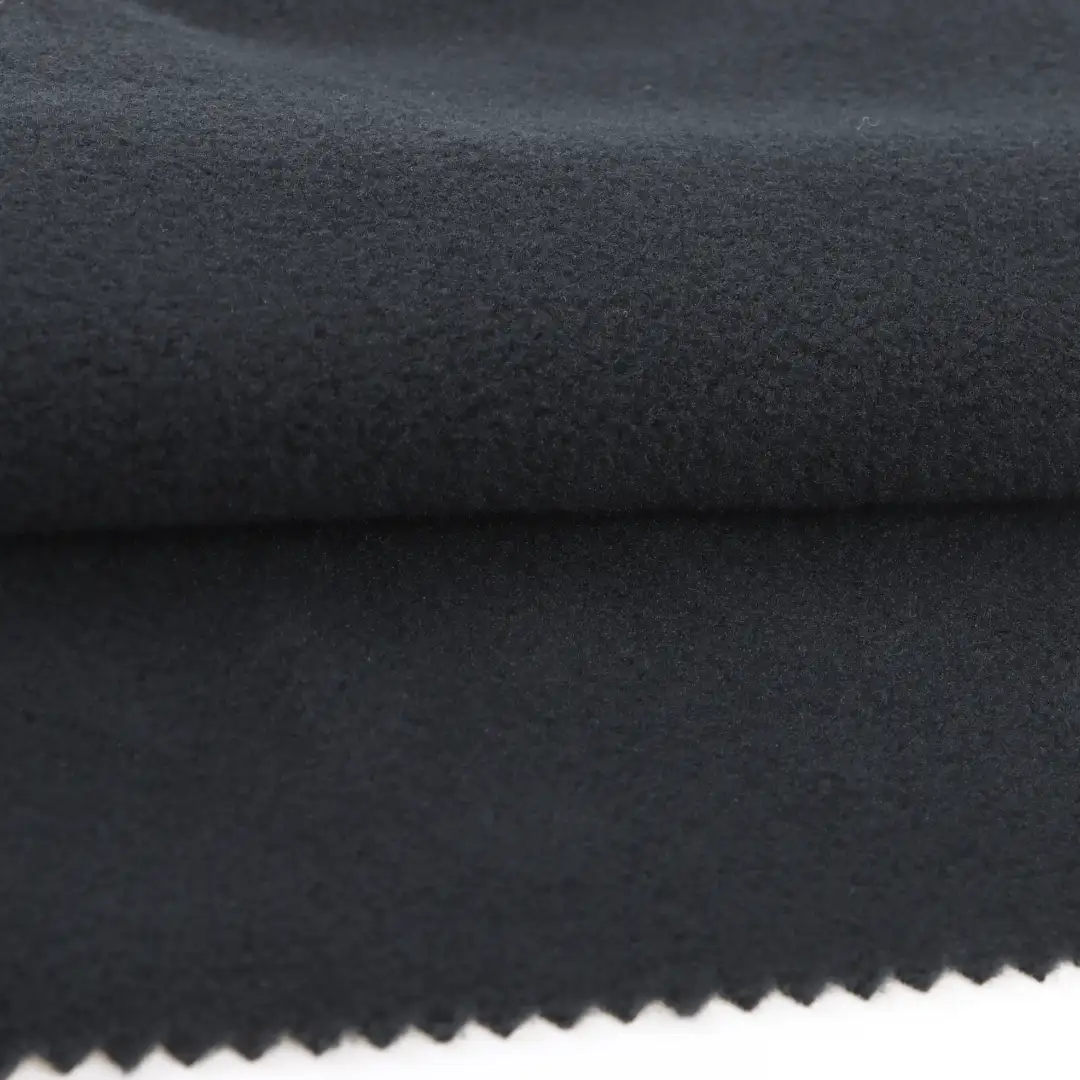 China Fabric for Blazer,Blouse Polar Fleece Knit Fabric Polyester blue color buy from China wholesaler bulk order at wholesale price free worldwide shipping Alibaba