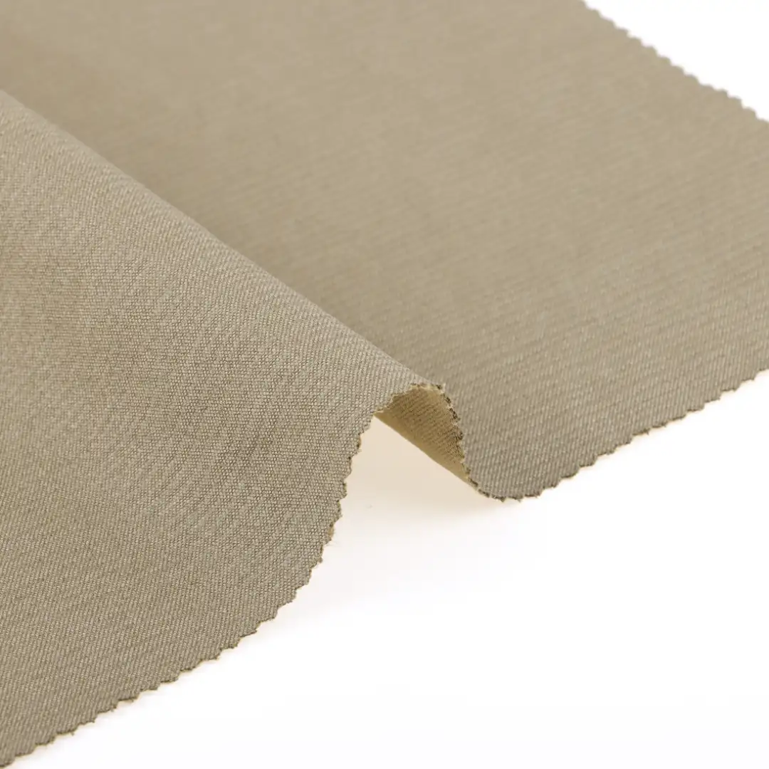 China Fabric for Blazer Nylon/Polyester Crepe Woven Blended Fabric Polyester Polyamide coffee color color buy from China wholesaler bulk order at wholesale price free worldwide shipping Alibaba