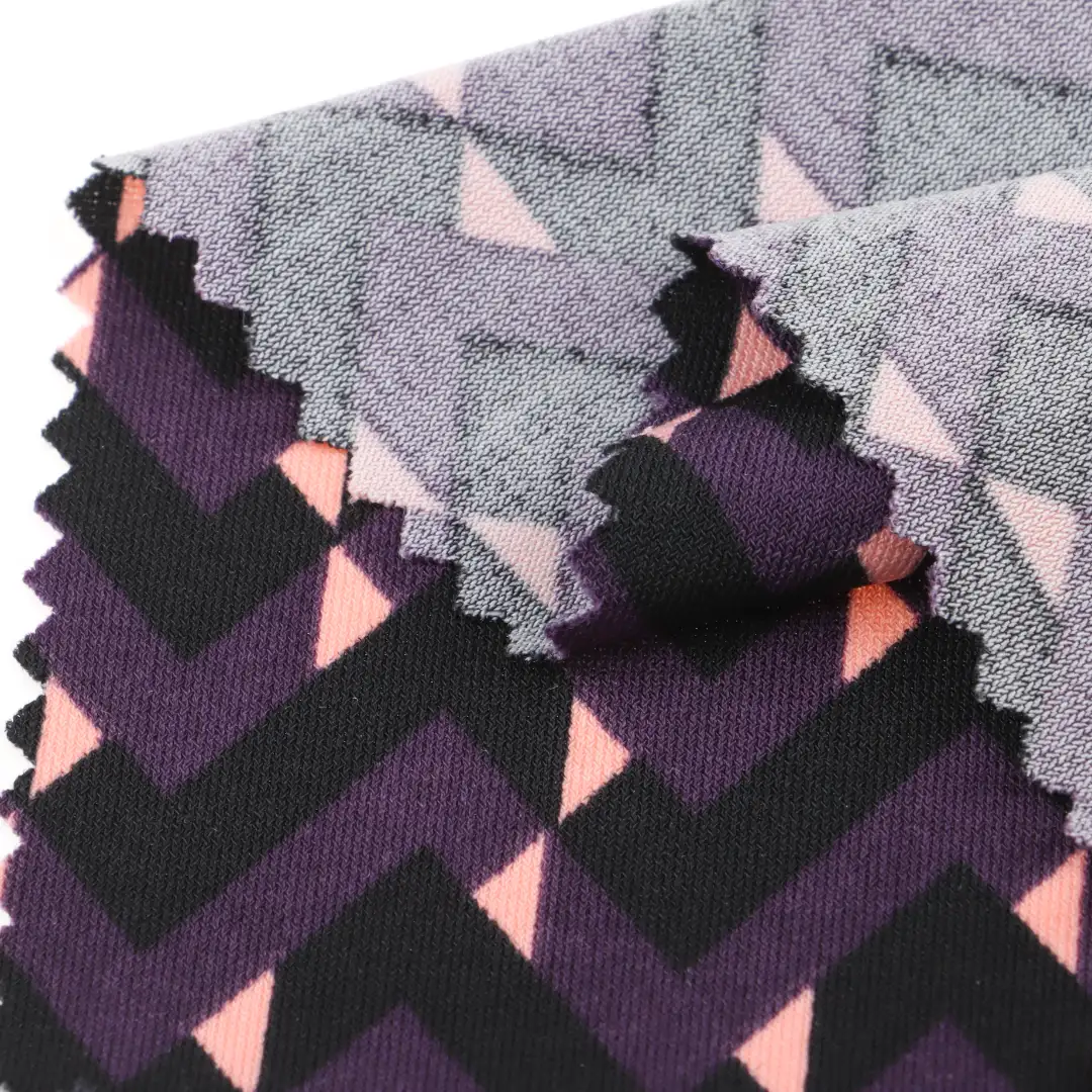 China Fabric for Blouse Single Jersey Knit Fabric Polyester Elastane Purplish black color buy from China wholesaler bulk order at wholesale price free worldwide shipping Alibaba