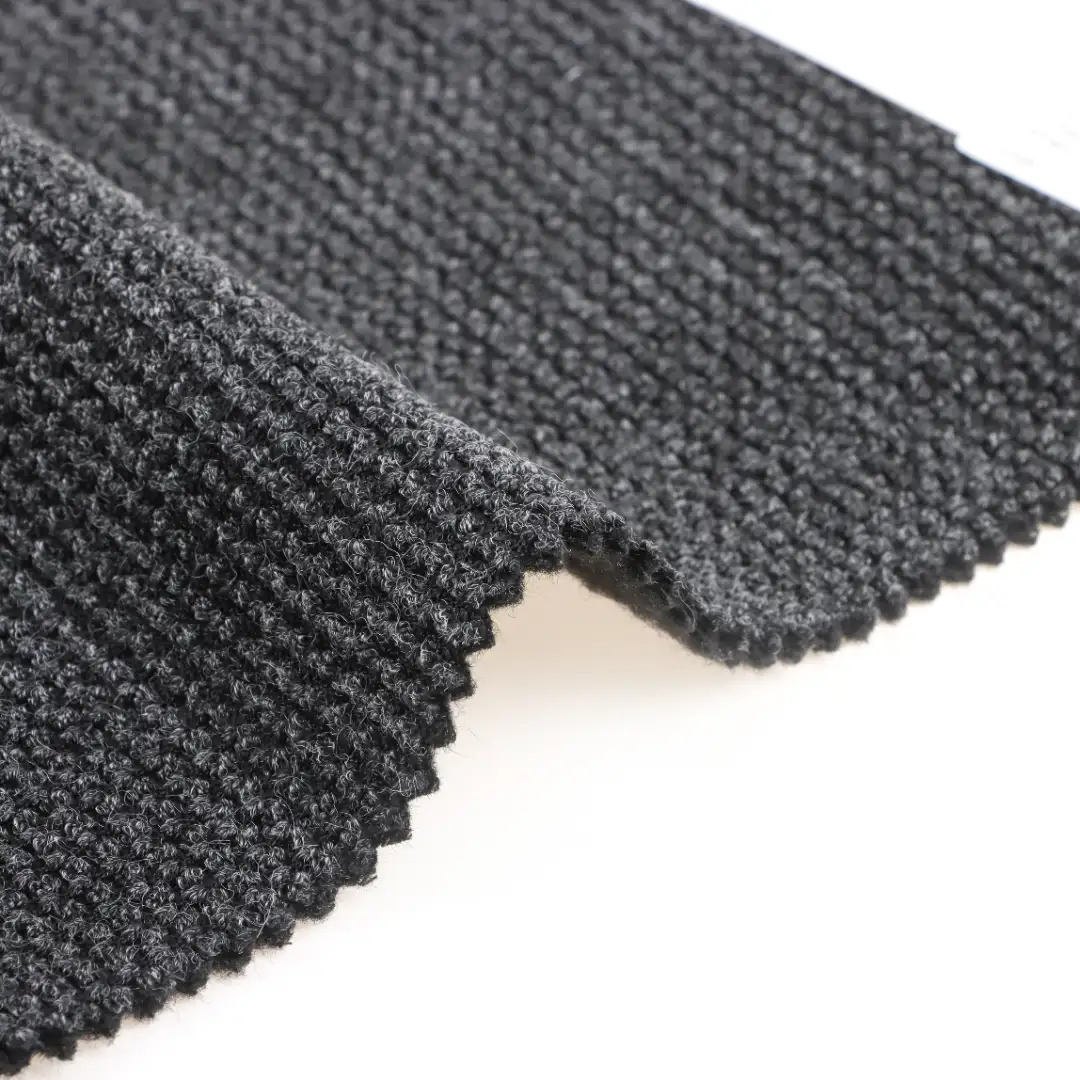 China Fabric for Jackets,Blouse Weft Jacquard Knit Fabric Polyester Viscose Elastane gray color buy from China wholesaler bulk order at wholesale price free worldwide shipping Alibaba