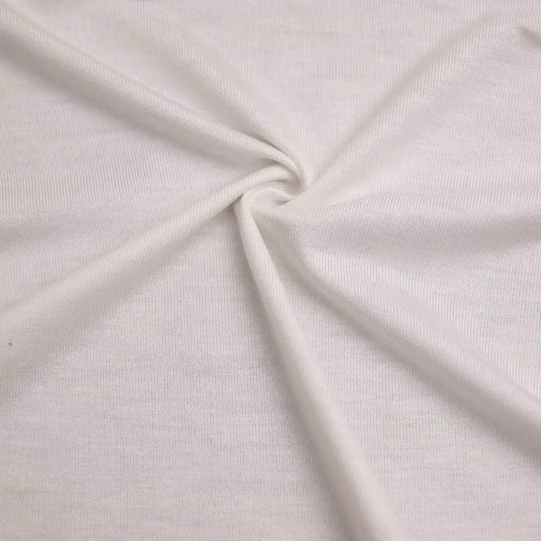 China Fabric for T-Shirt,Yoga Clothes Single Jersey Knit Fabric Modal WHITE color buy from China wholesaler bulk order at wholesale price free worldwide shipping Alibaba