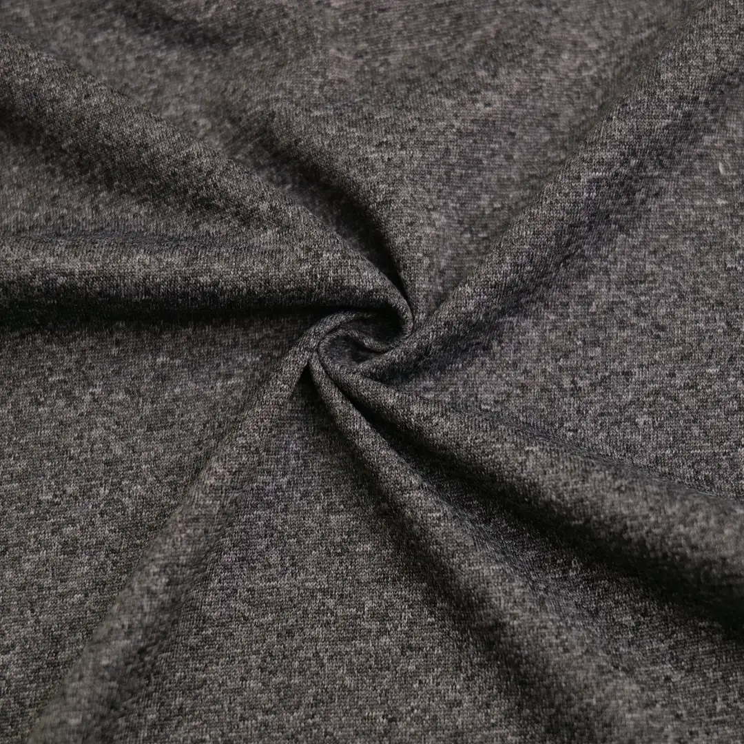 China Fabric for T-Shirt Rib Knit Fabric Polyester Spandex GRAY color buy from China wholesaler bulk order at wholesale price free worldwide shipping Alibaba