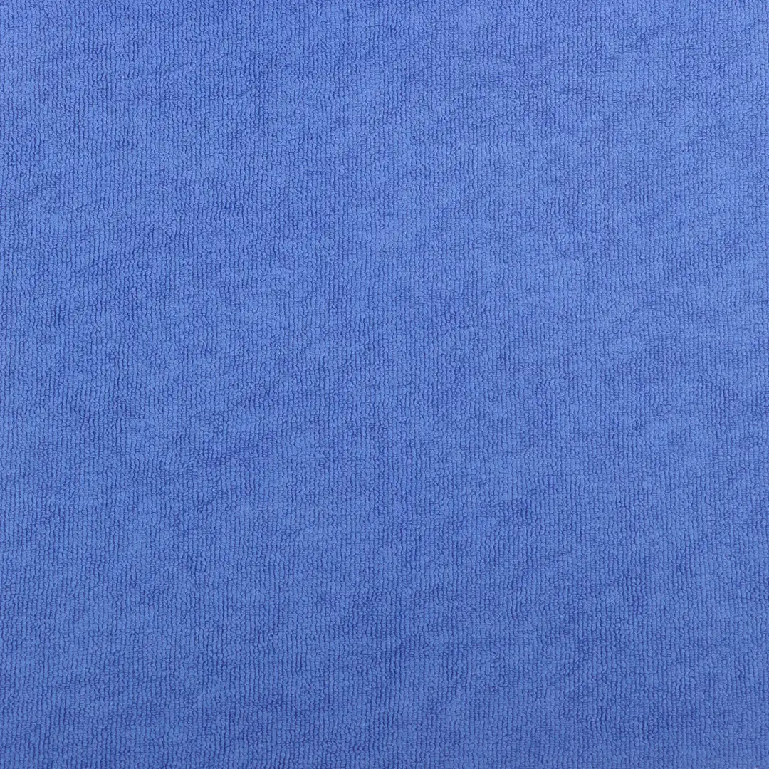 China Fabric for Hoodie,Hoodie  (Sweater) Towel Fabric Knit Fabric Polyester BLUE color buy from China wholesaler bulk order at wholesale price free worldwide shipping Alibaba