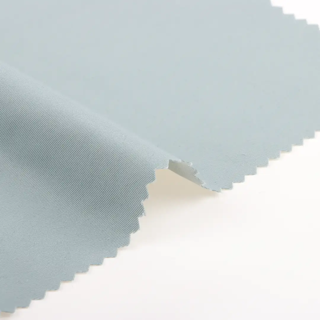 China Fabric for Blouse,Suit Polyester Memory Fabric Synthetic Woven Fabric Polyester BLUE color buy from China wholesaler bulk order at wholesale price free worldwide shipping Alibaba