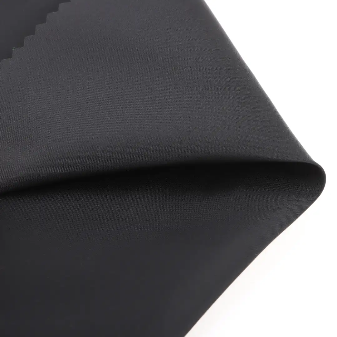 China Fabric for Blouse Nylon Taffeta Synthetic Woven Fabric Nylon BLACK color buy from China wholesaler bulk order at wholesale price free worldwide shipping Alibaba