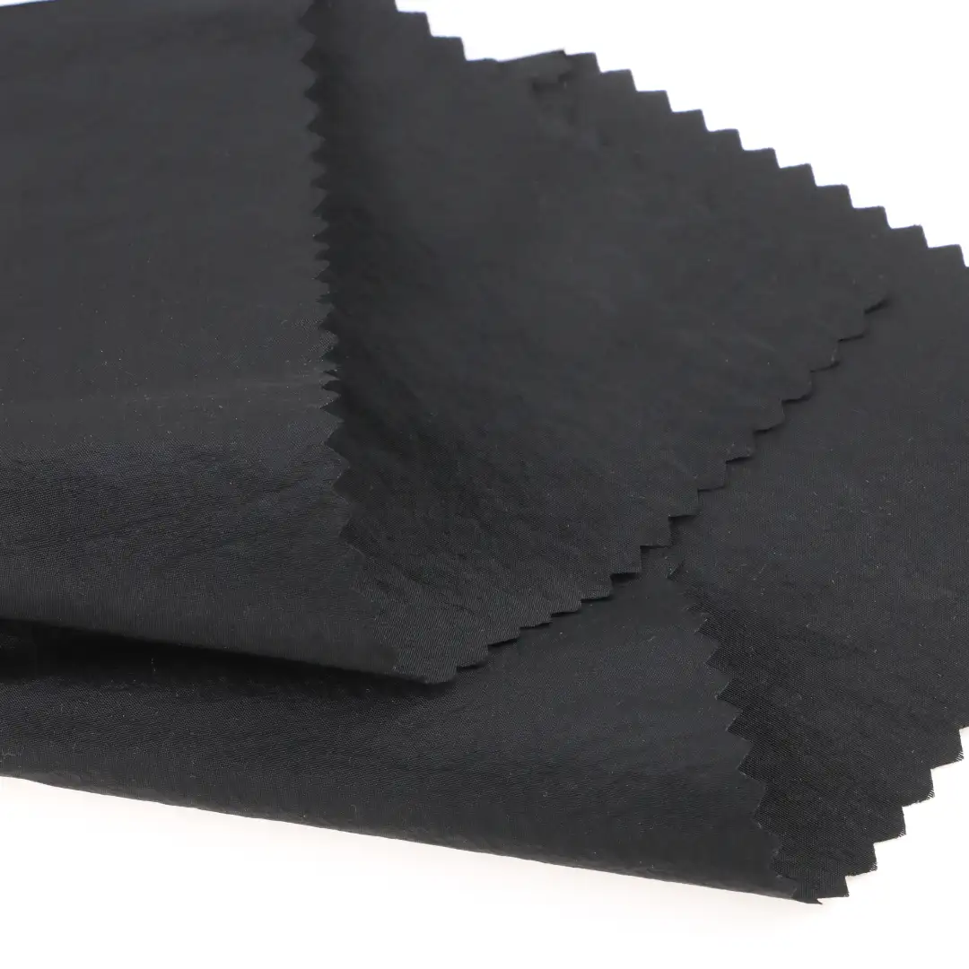 China Fabric for Blouse Nylon Crepe Synthetic Woven Fabric Nylon BLACK color buy from China wholesaler bulk order at wholesale price free worldwide shipping Alibaba