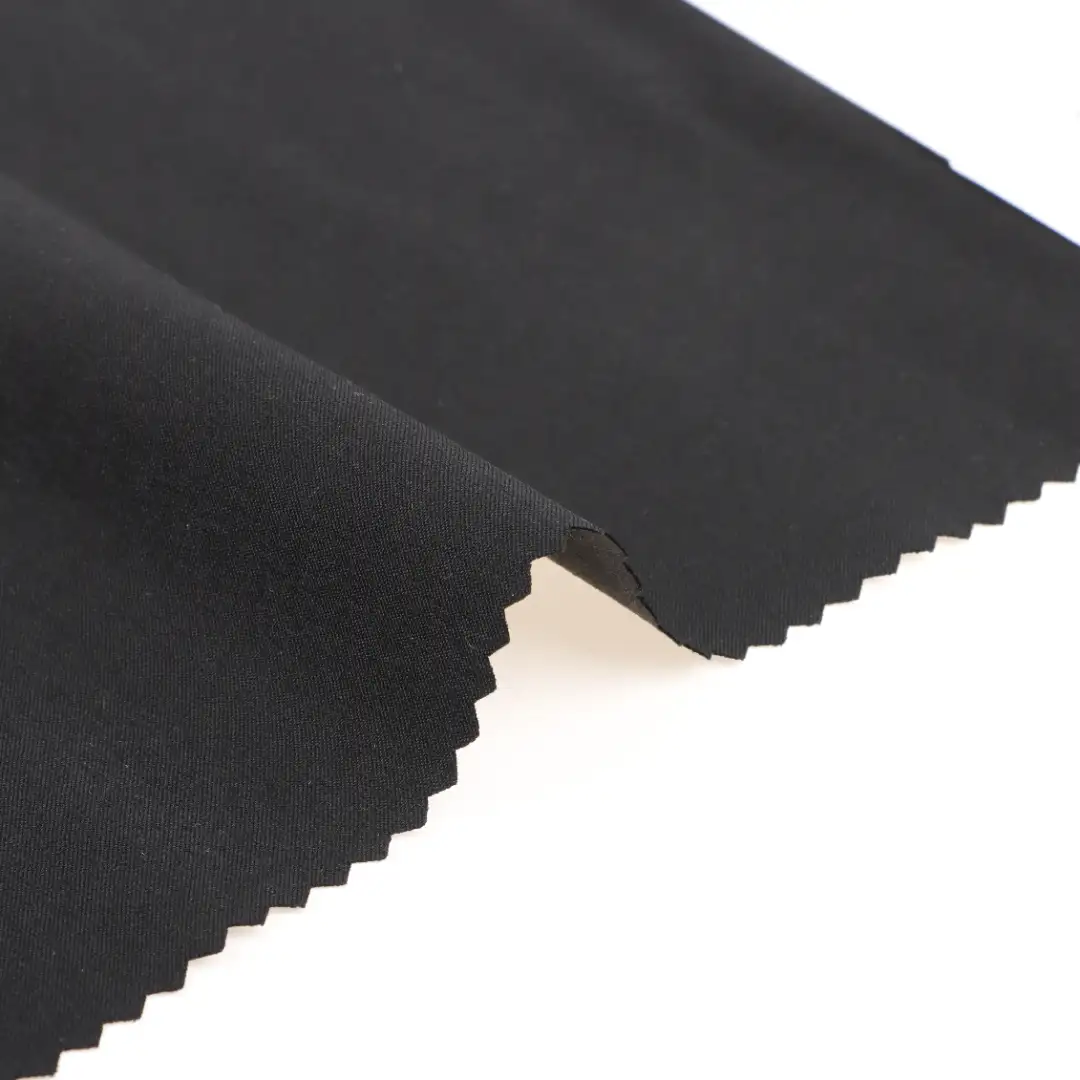 China Fabric for Shirt Tencel Plain Natural Woven Fabric Tencel Polyester Spandex BLACK color buy from China wholesaler bulk order at wholesale price free worldwide shipping Alibaba