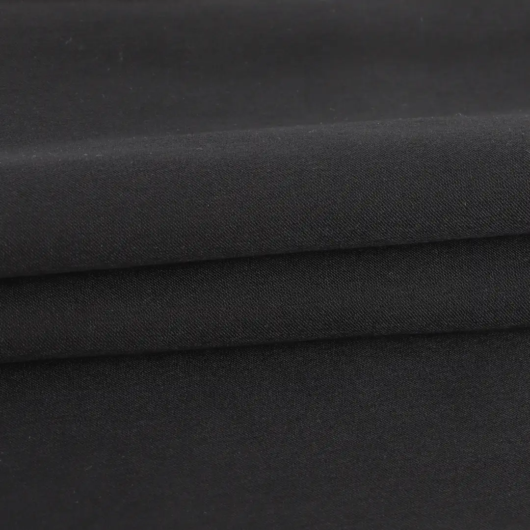 China Fabric for Shirt Tencel Plain Natural Woven Fabric Tencel Polyester Spandex BLACK color buy from China wholesaler bulk order at wholesale price free worldwide shipping Alibaba