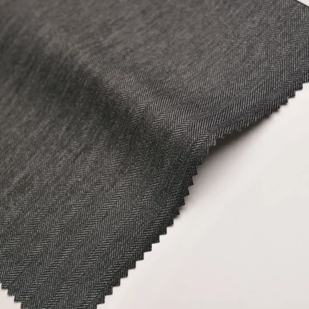 China Fabric for Jackets Polyester Cationic Woven Fabric Synthetic Woven Fabric Polyester black color buy from China wholesaler bulk order at wholesale price free worldwide shipping Alibaba