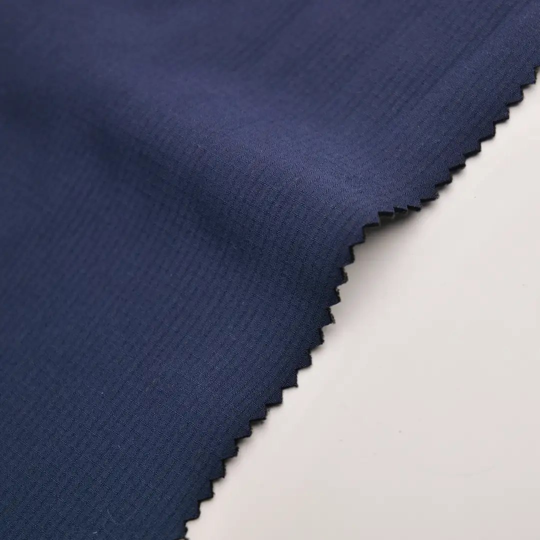 China Fabric for Jackets,Bomber jacket Four Stretch Woven Bonded With Polar Fleece Synthetic Woven Fabric Polyester Spandex Dark blue color buy from China wholesaler bulk order at wholesale price free worldwide shipping Alibaba