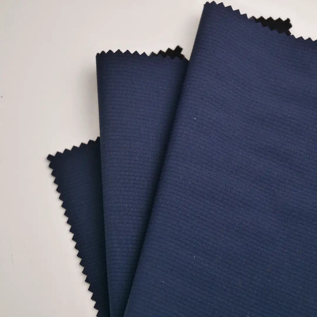 China Fabric for Jackets,Bomber jacket Four Stretch Woven Bonded With Polar Fleece Synthetic Woven Fabric Polyester Spandex Dark blue color buy from China wholesaler bulk order at wholesale price free worldwide shipping Alibaba