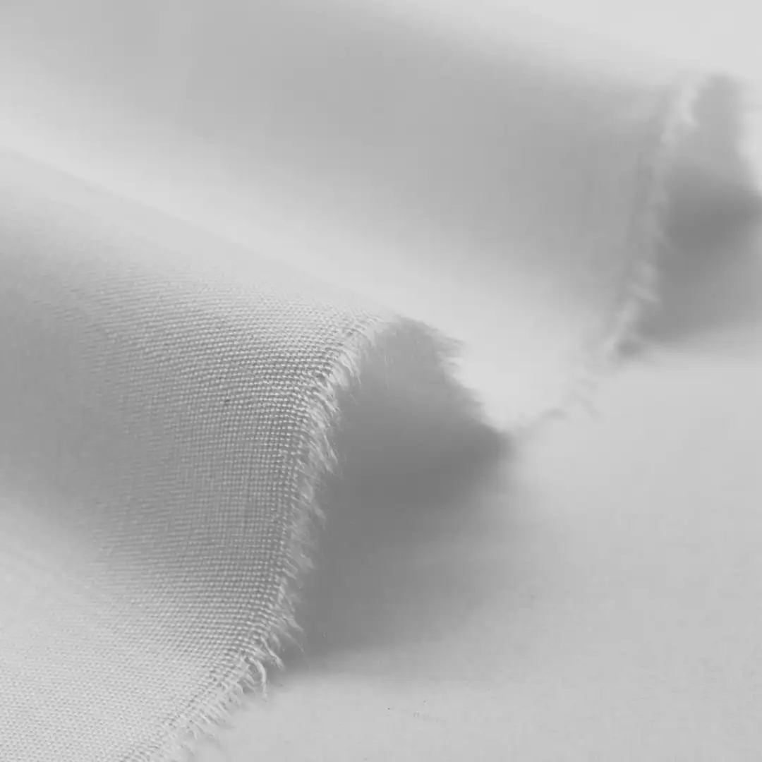 China Fabric for Shirt,Blouse Cotton Plain Natural Woven Fabric Polyester Cotton white color buy from China wholesaler bulk order at wholesale price free worldwide shipping Alibaba