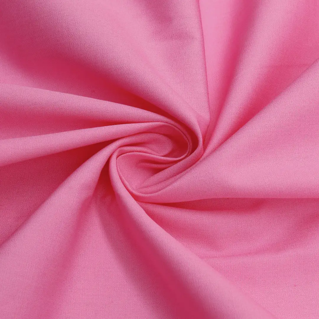 China Fabric for Blouse Cotton Plain Natural Woven Fabric Cotton pink color buy from China wholesaler bulk order at wholesale price free worldwide shipping Alibaba