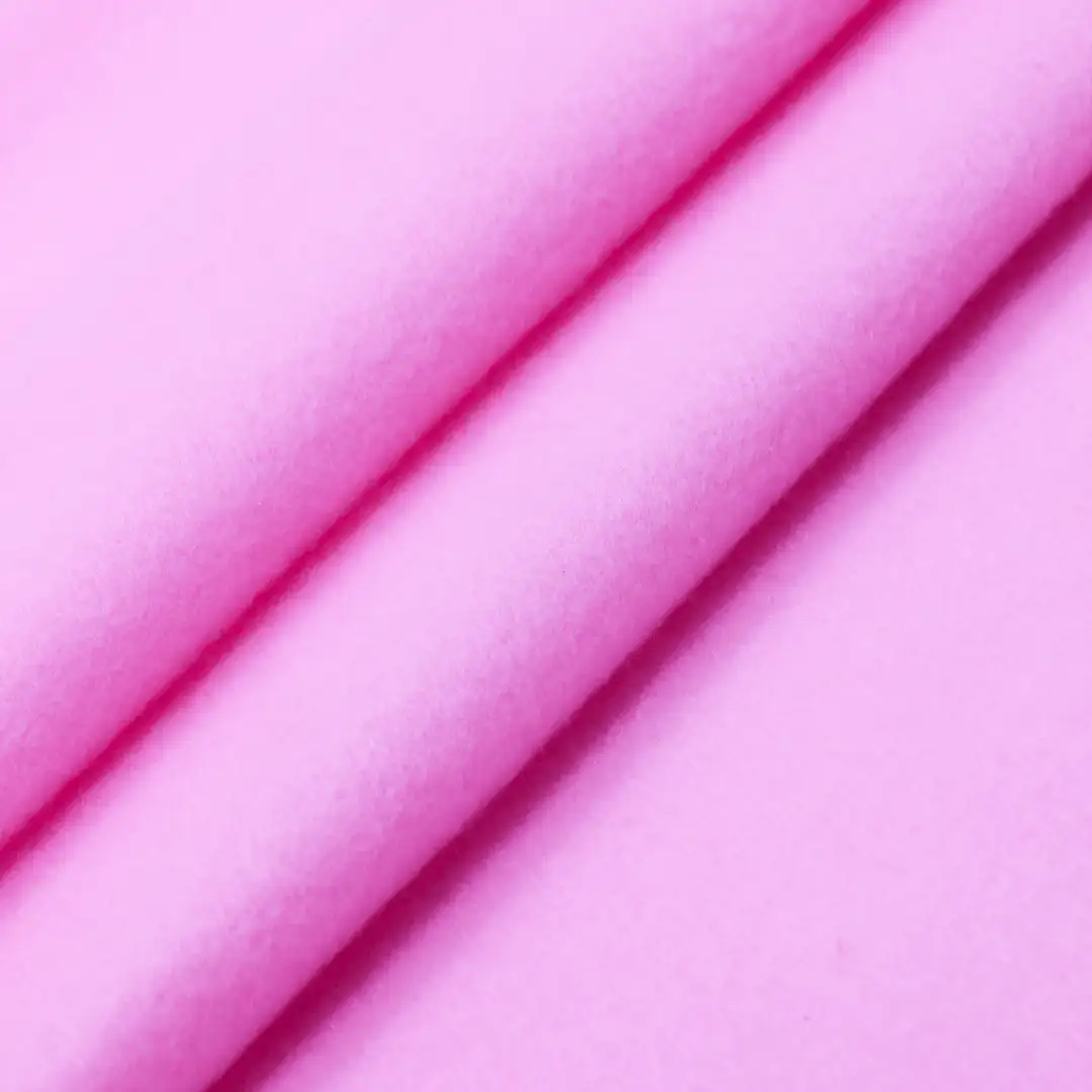 China Fabric for Loungewear Fleece Knit Fabric Polyester pink color buy from China wholesaler bulk order at wholesale price free worldwide shipping Alibaba