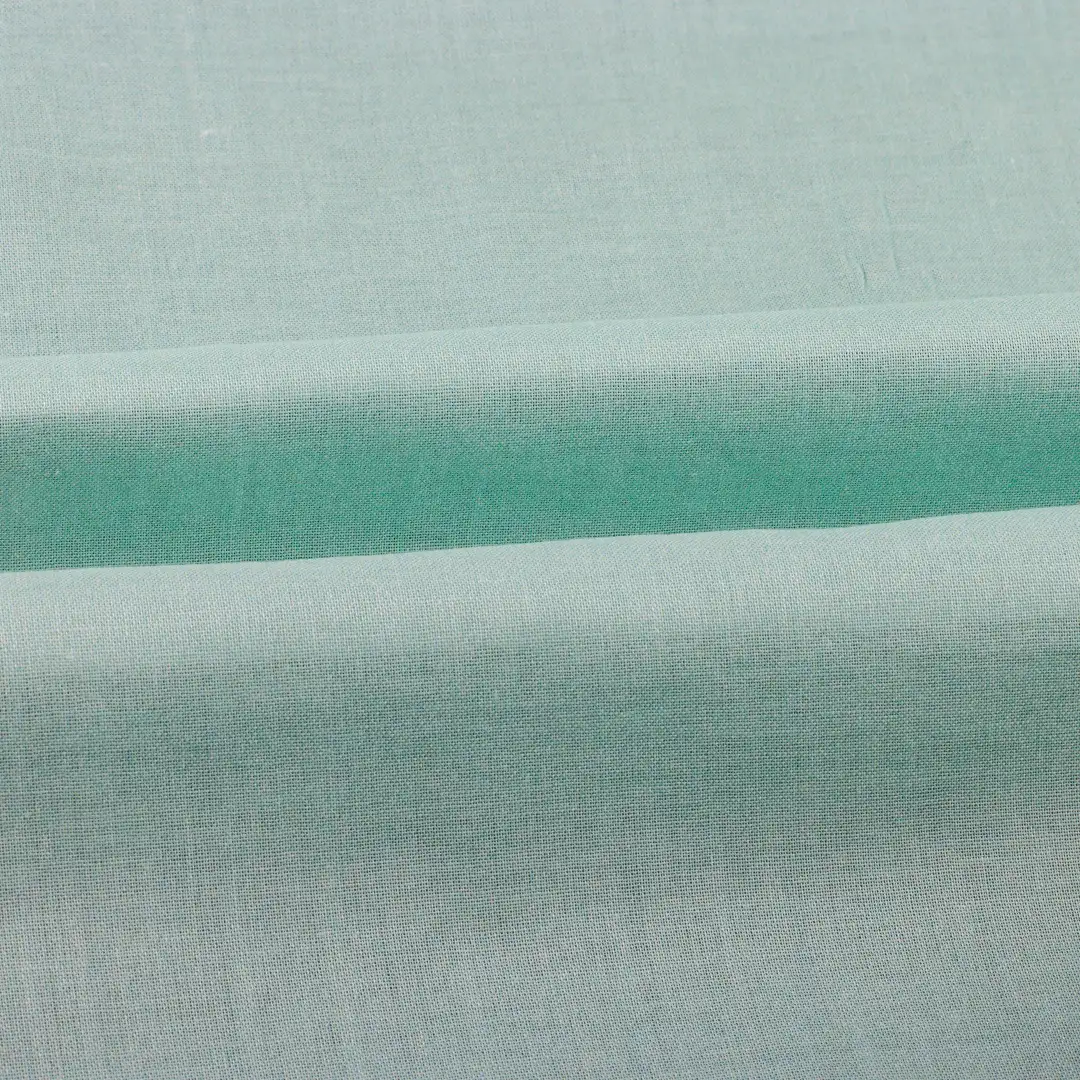 China Fabric for Skirt Cotton Plain Natural Woven Fabric Cotton Green color buy from China wholesaler bulk order at wholesale price free worldwide shipping Alibaba