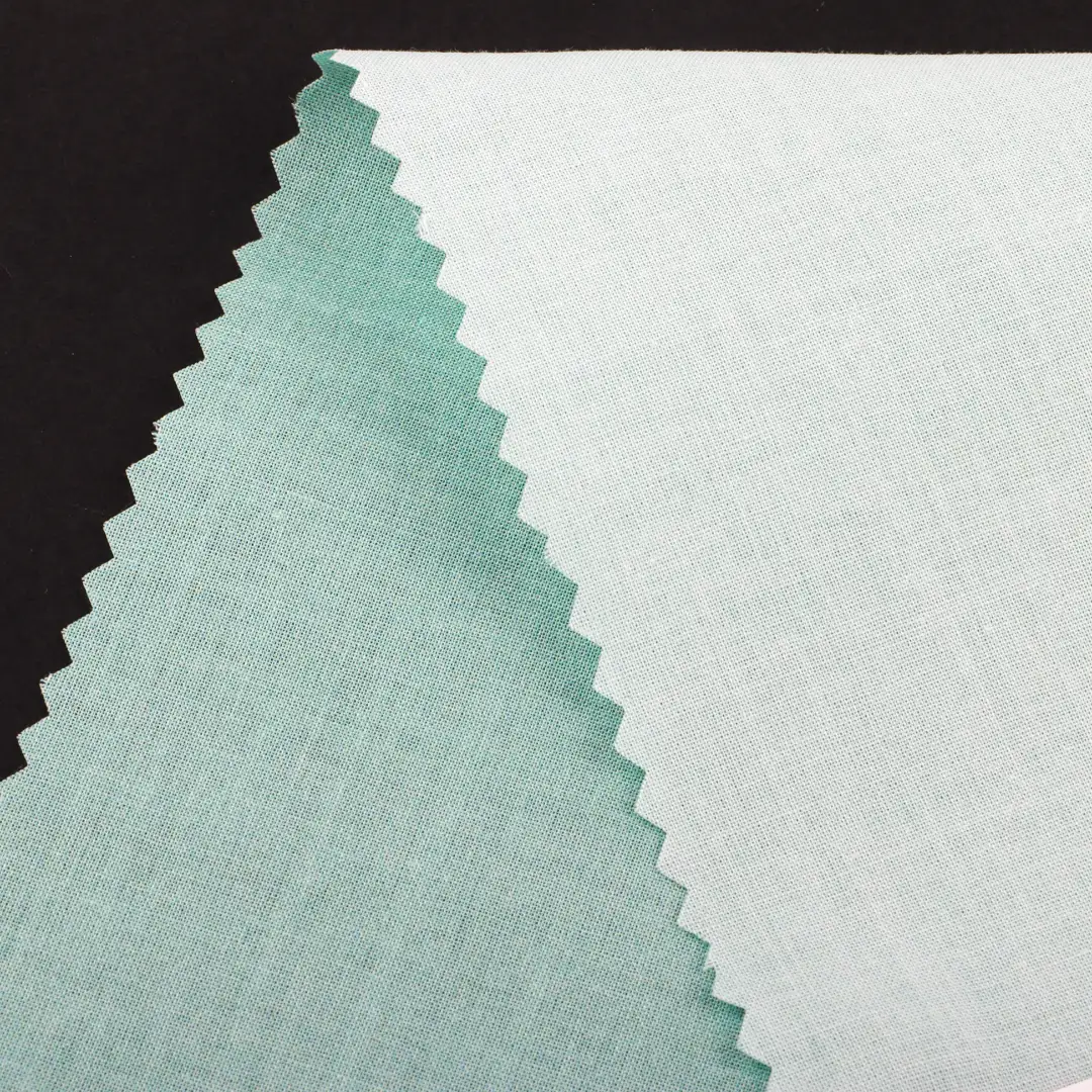 China Fabric for Skirt Cotton Plain Natural Woven Fabric Cotton Green color buy from China wholesaler bulk order at wholesale price free worldwide shipping Alibaba