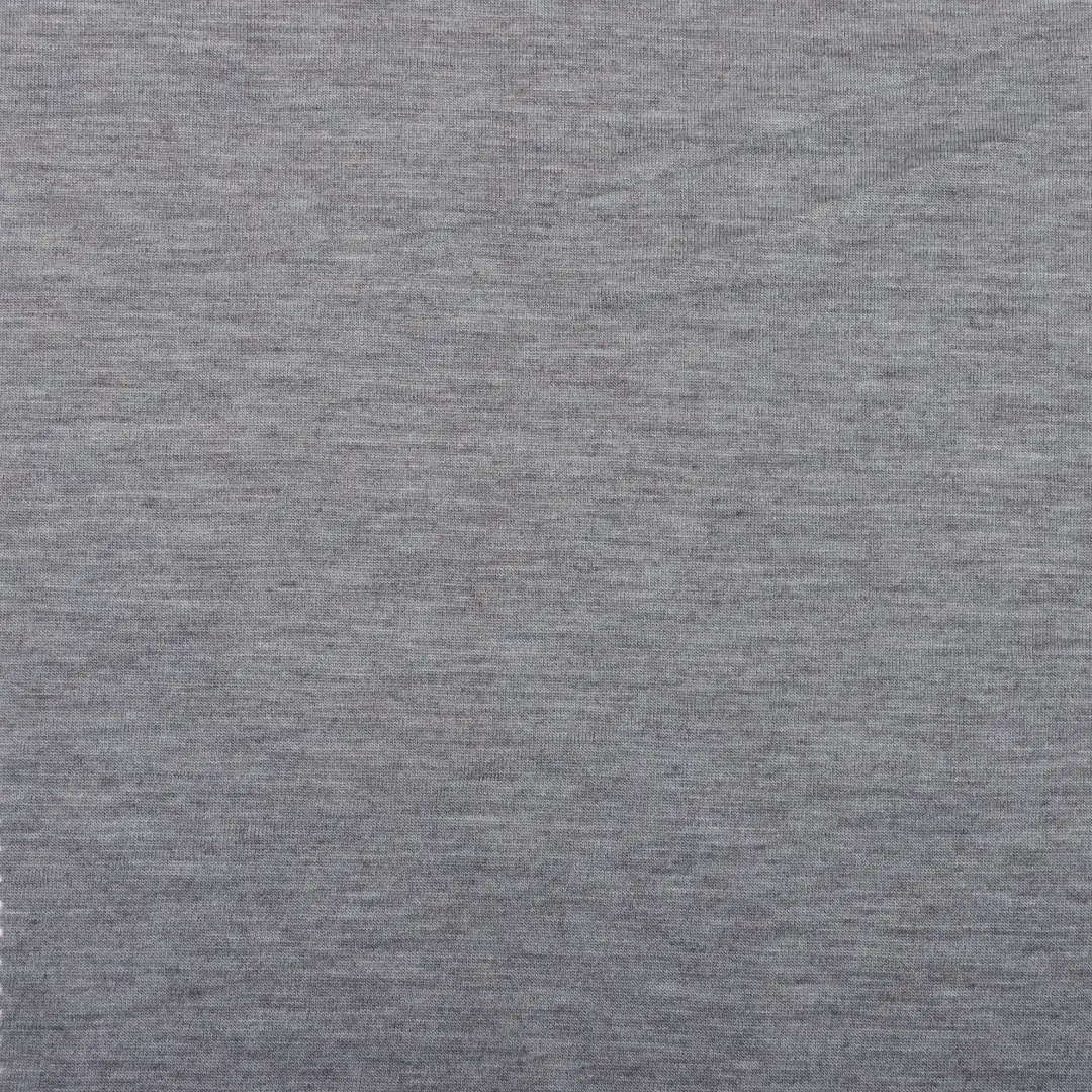 China Fabric for T-Shirt Interlock Knit Fabric Acrylic Nylon Modal Wool Grey color buy from China wholesaler bulk order at wholesale price free worldwide shipping Alibaba