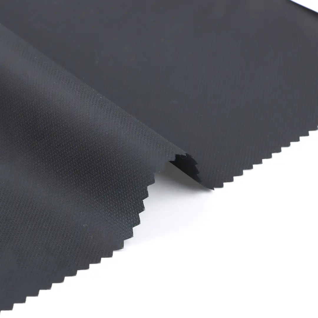 China Fabric for Down Jacket,Padded Jacket Polyester Taffeta Synthetic Woven Fabric Polyester Black color buy from China wholesaler bulk order at wholesale price free worldwide shipping Alibaba