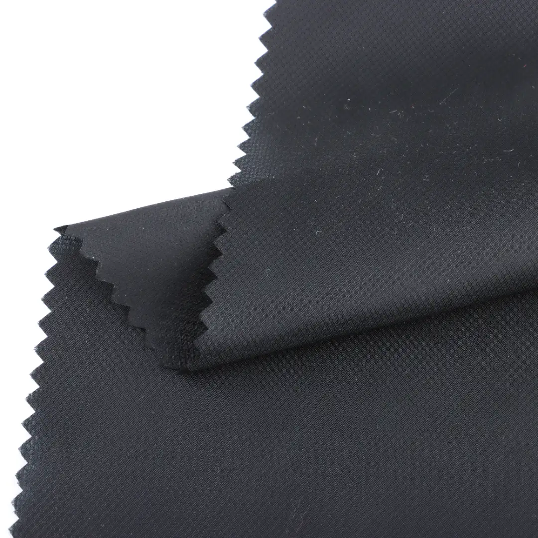 China Fabric for Down Jacket,Padded Jacket Polyester Taffeta Synthetic Woven Fabric Polyester Black color buy from China wholesaler bulk order at wholesale price free worldwide shipping Alibaba