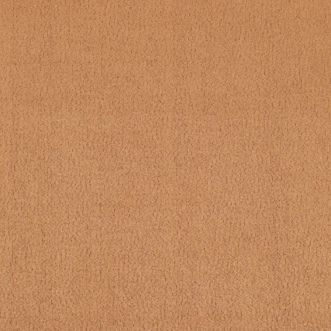 China Fabric for Jackets,Blazer Weft Suede Knit Fabric Polyester Spandex Camel color buy from China wholesaler bulk order at wholesale price free worldwide shipping Alibaba