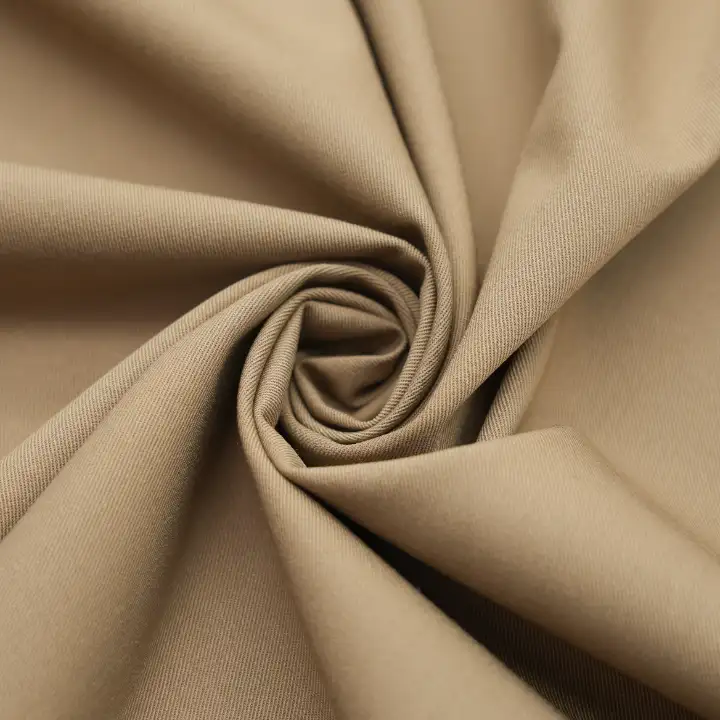 China Fabric for Pants,Suit Polyester/Rayon Twill Woven Blended Fabric Poly Spandex Viscose BURLY WOOD color buy from China wholesaler bulk order at wholesale price free worldwide shipping Alibaba